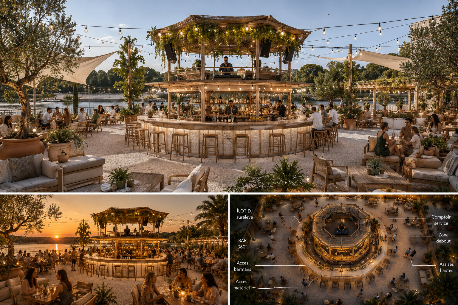 Rooftop DJ · Sunset